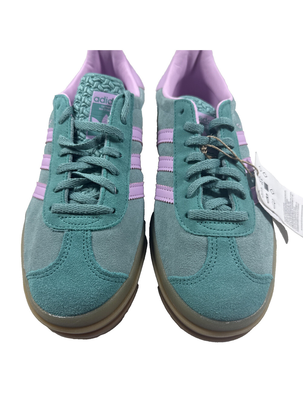 adidas Gazelle Bold Mint:Pink JS3894 Women SZ 7.5 NWT